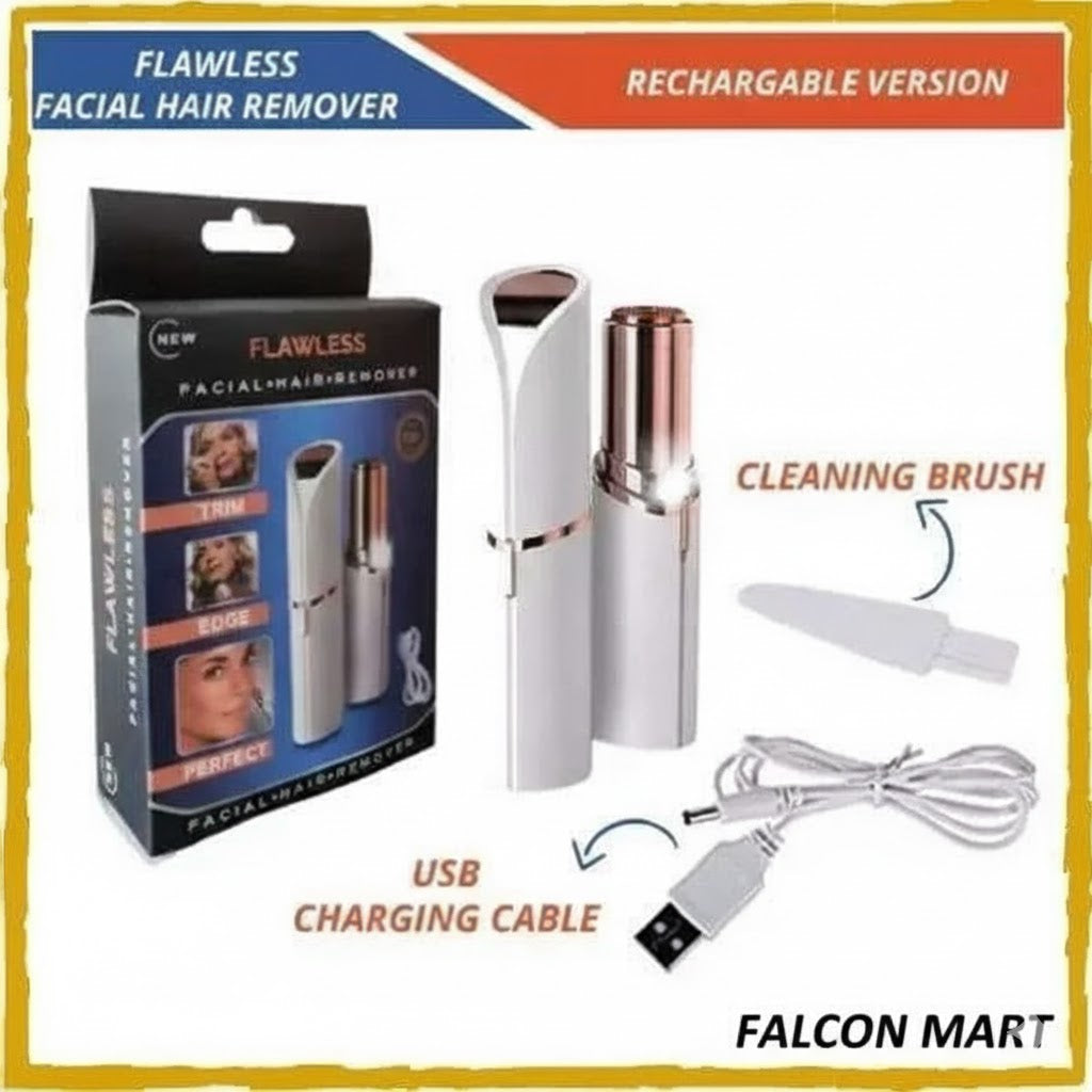 Rechargeable Flawless Facial Hair Remover Epilator